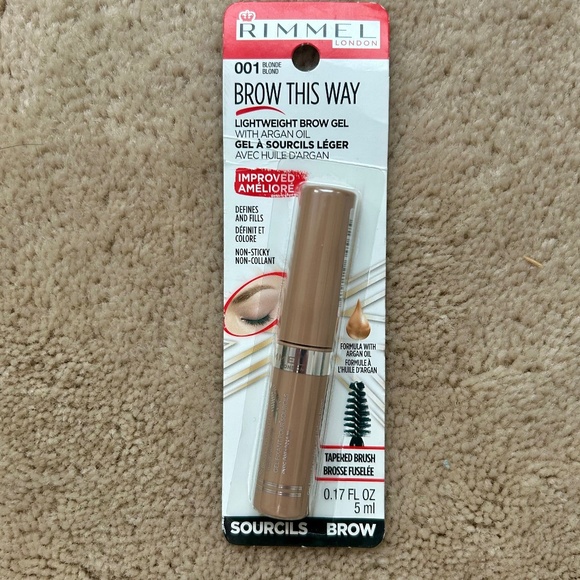 NWT Maybelline & Rimmel Blonde Brow Gel/Mascaras - Picture 4 of 10
